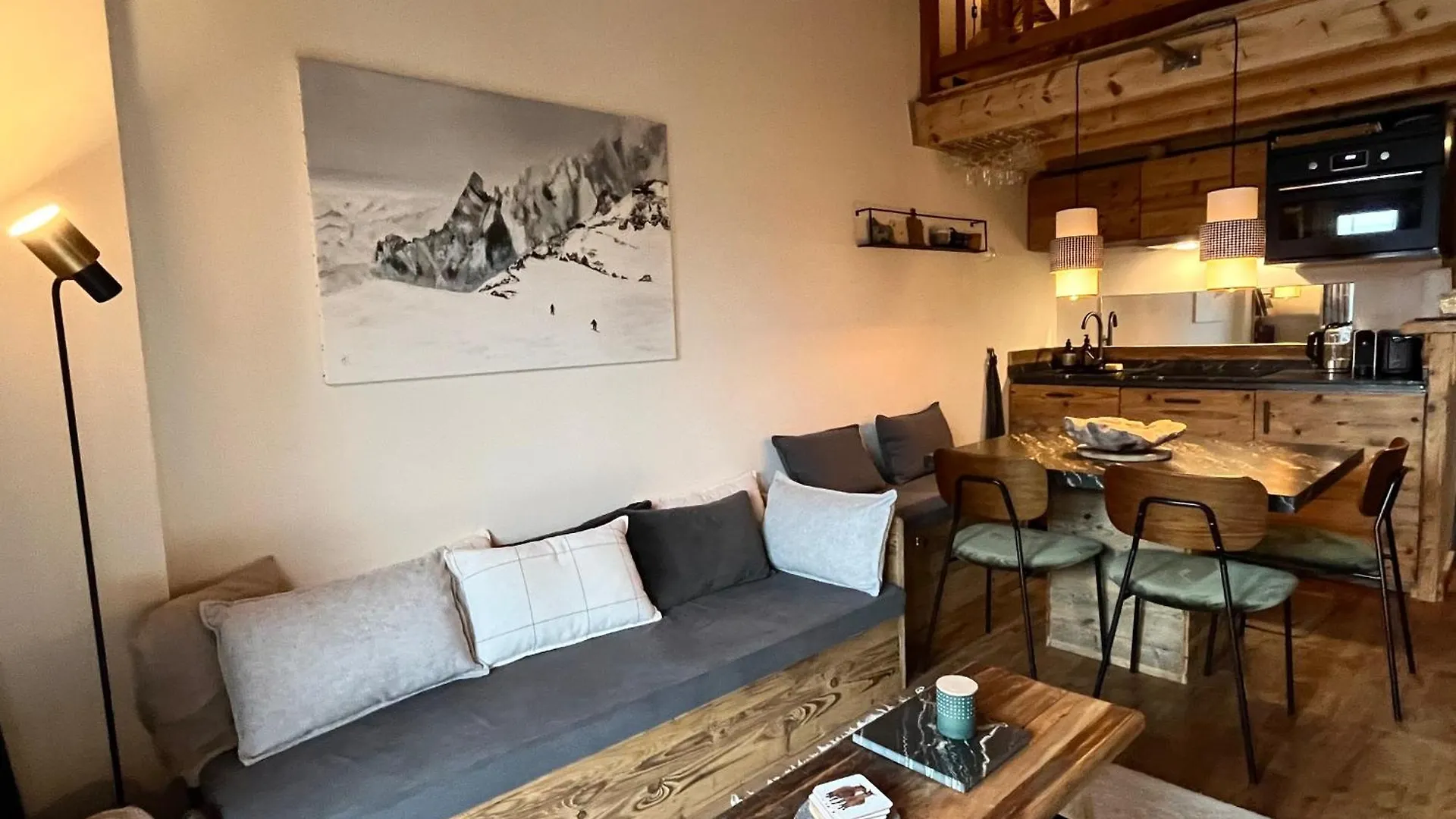 Appartement Ensoleille Aux Tines, Vue Massif Chamonix 0*,