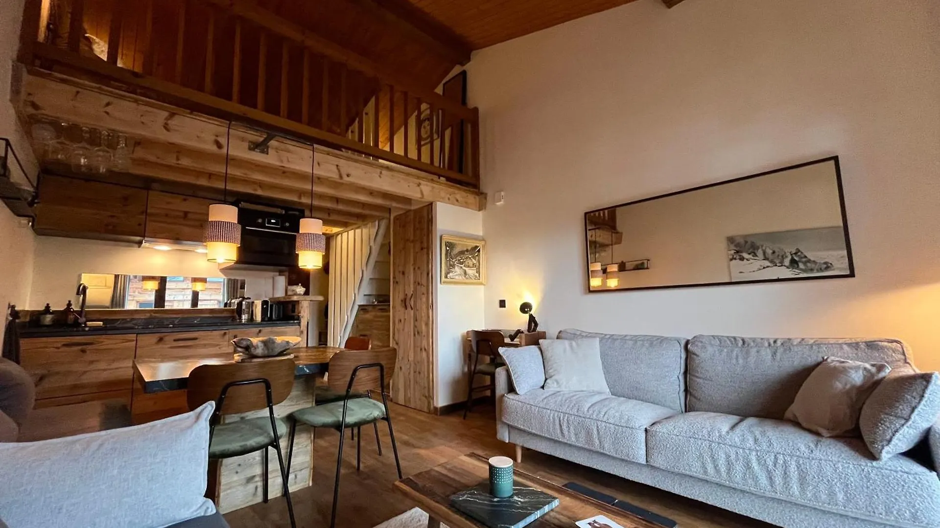 Apartment Appartement Ensoleille Aux Tines, Vue Massif Chamonix